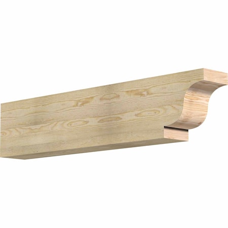 Ekena Millwork Newport Rough Sawn Rafter Tail, Douglas Fir, 6"W x 10"H x 48"L RFT06X10X48NEW00RDF